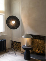 Nordic Cone Table Lamp with Wide Shade